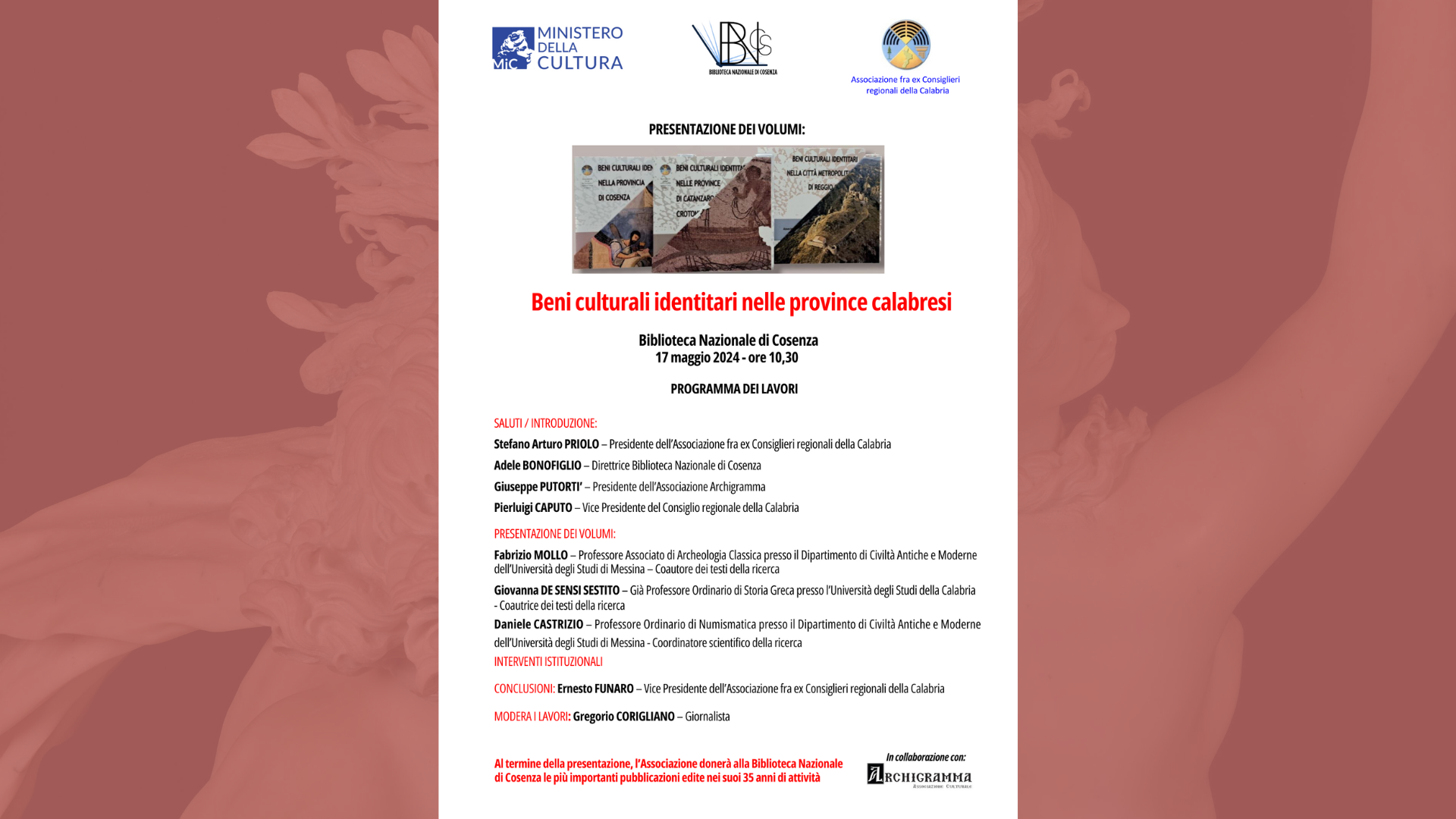 Beni culturali identitari nelle province calabresi